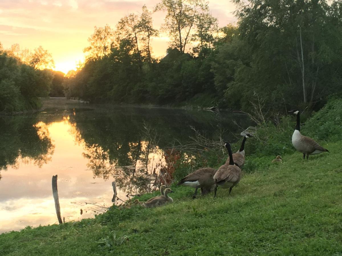 En Bord De Seine Bed & Breakfast Vétheuil Eksteriør bilde