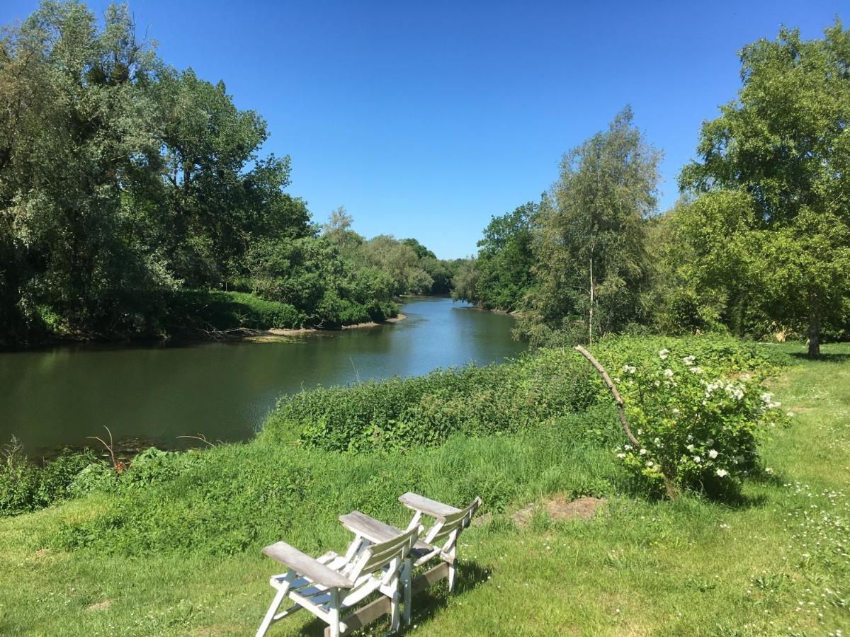 En Bord De Seine Bed & Breakfast Vétheuil Eksteriør bilde